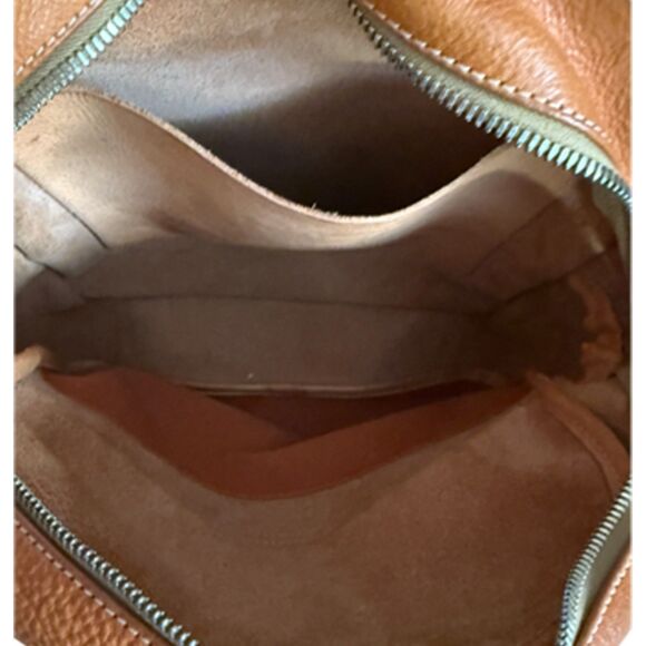 Il Bisonte Saddle Brown Leather Backpack - Picture 14 of 17